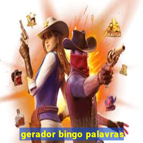 gerador bingo palavras